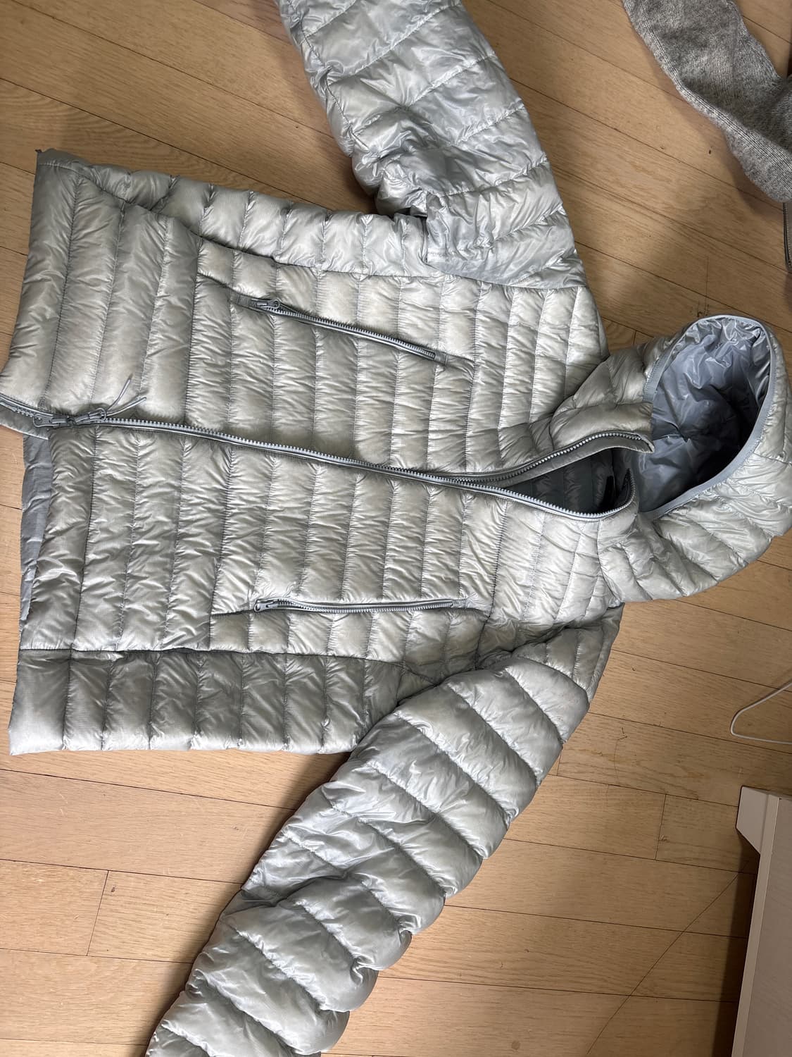 무신사 시어 리스탑 후디드 라이트 L 상품이미지1