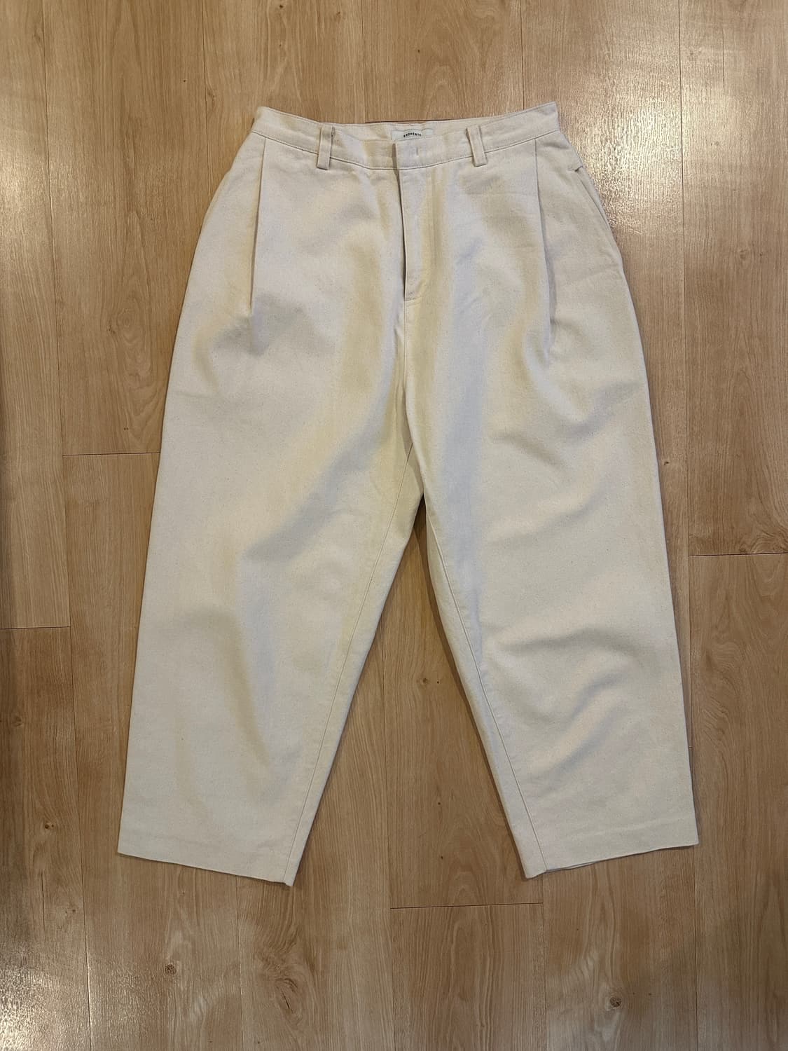 Amomento 아모멘토 팬츠 에크루 상품이미지3