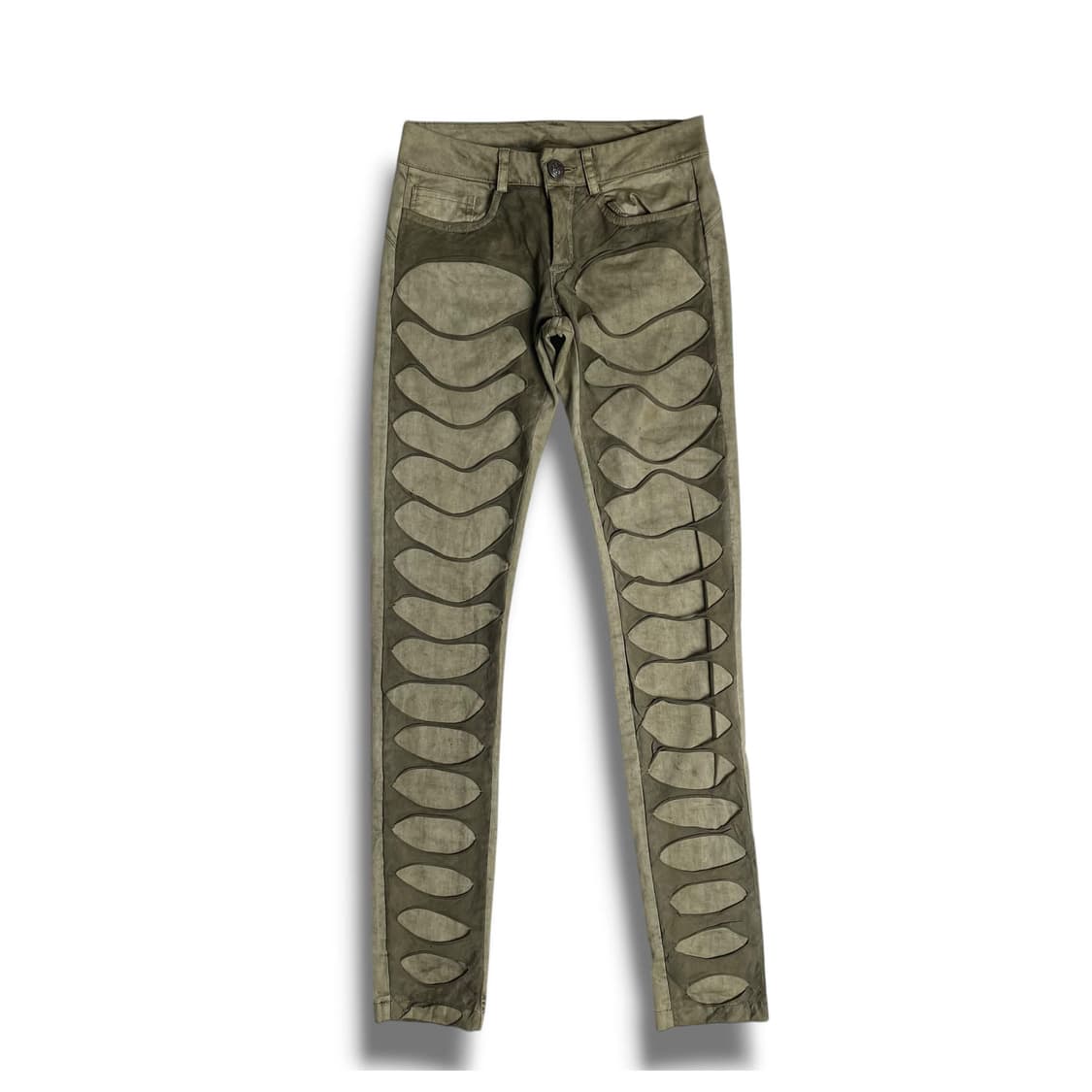 Please 져지 홀 디테일 팬츠 (italy made) 상품이미지1