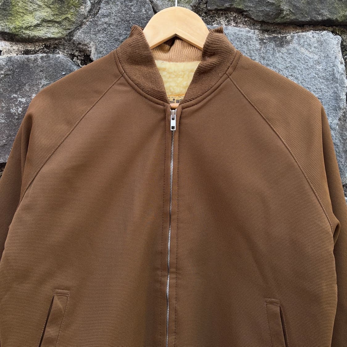 리프 스페이스 패션 셰어링 라인드 보머 자켓 상품이미지4