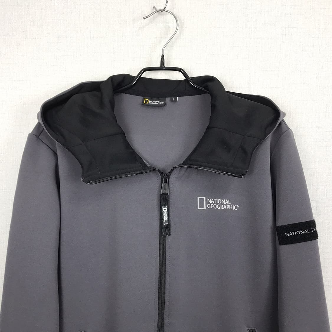 내셔널지오그래픽 트레이닝 후드 트랙탑 자켓 남성100 상품이미지3
