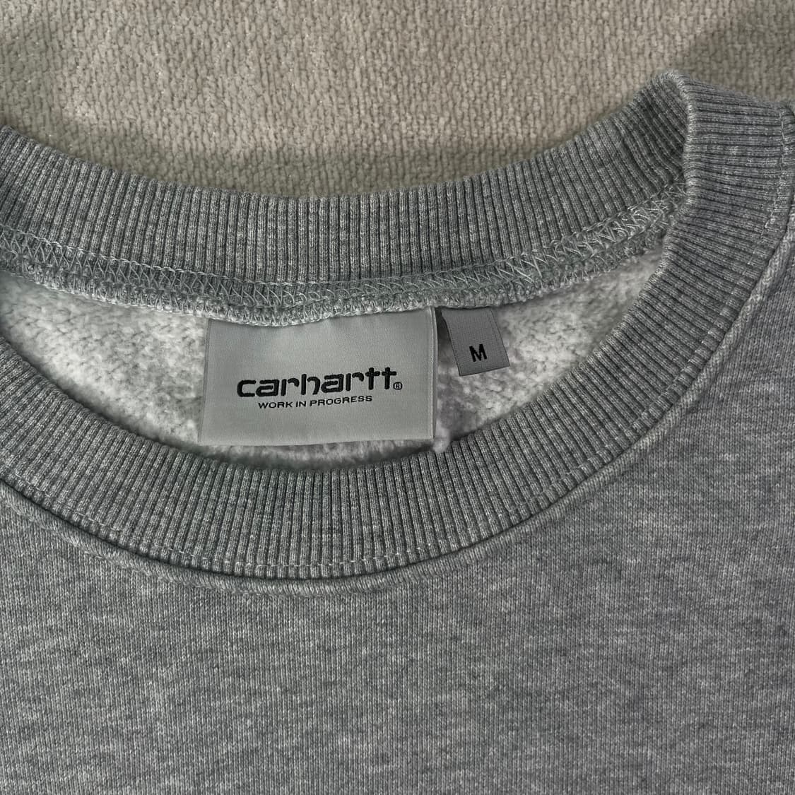 100 칼하트wip 스펠아웃 맨투맨 상품이미지3