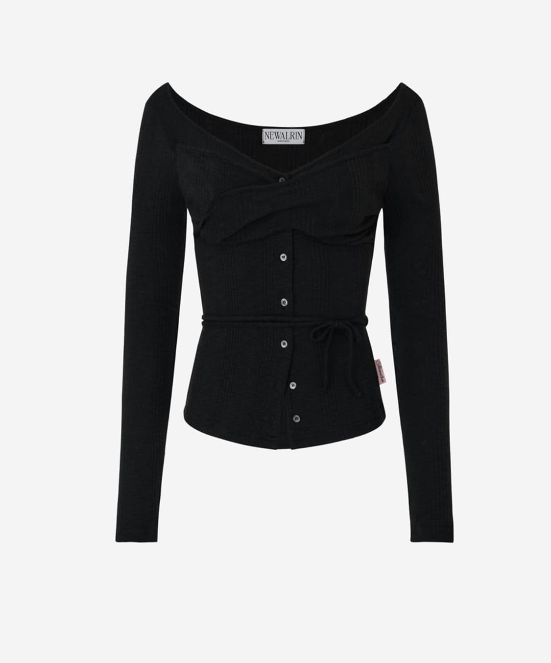 뉴얼린 NEWALRIN 트위스트드 탑 상품이미지1