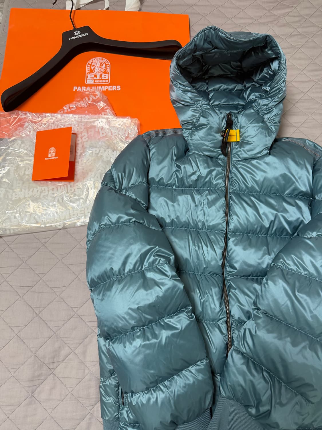 [풀구성]파라점퍼스 퍼렐 후드 패딩 상품이미지1