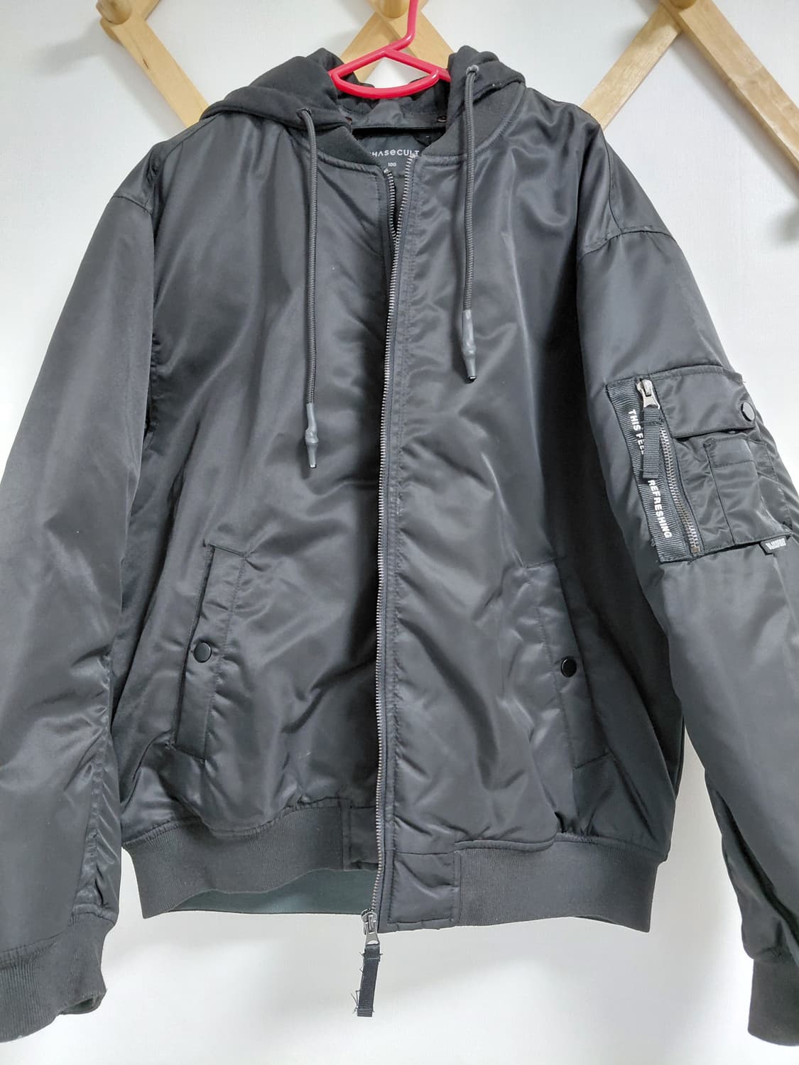 체이스컬트 후드 탈부착 항공점퍼 상품이미지1