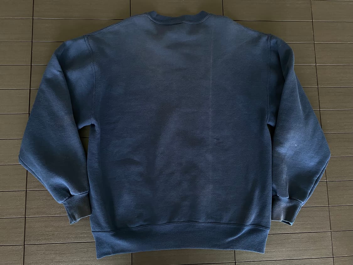 (L) 90s 빈티지 러셀 스웻셔츠 네이비 USA 상품이미지2