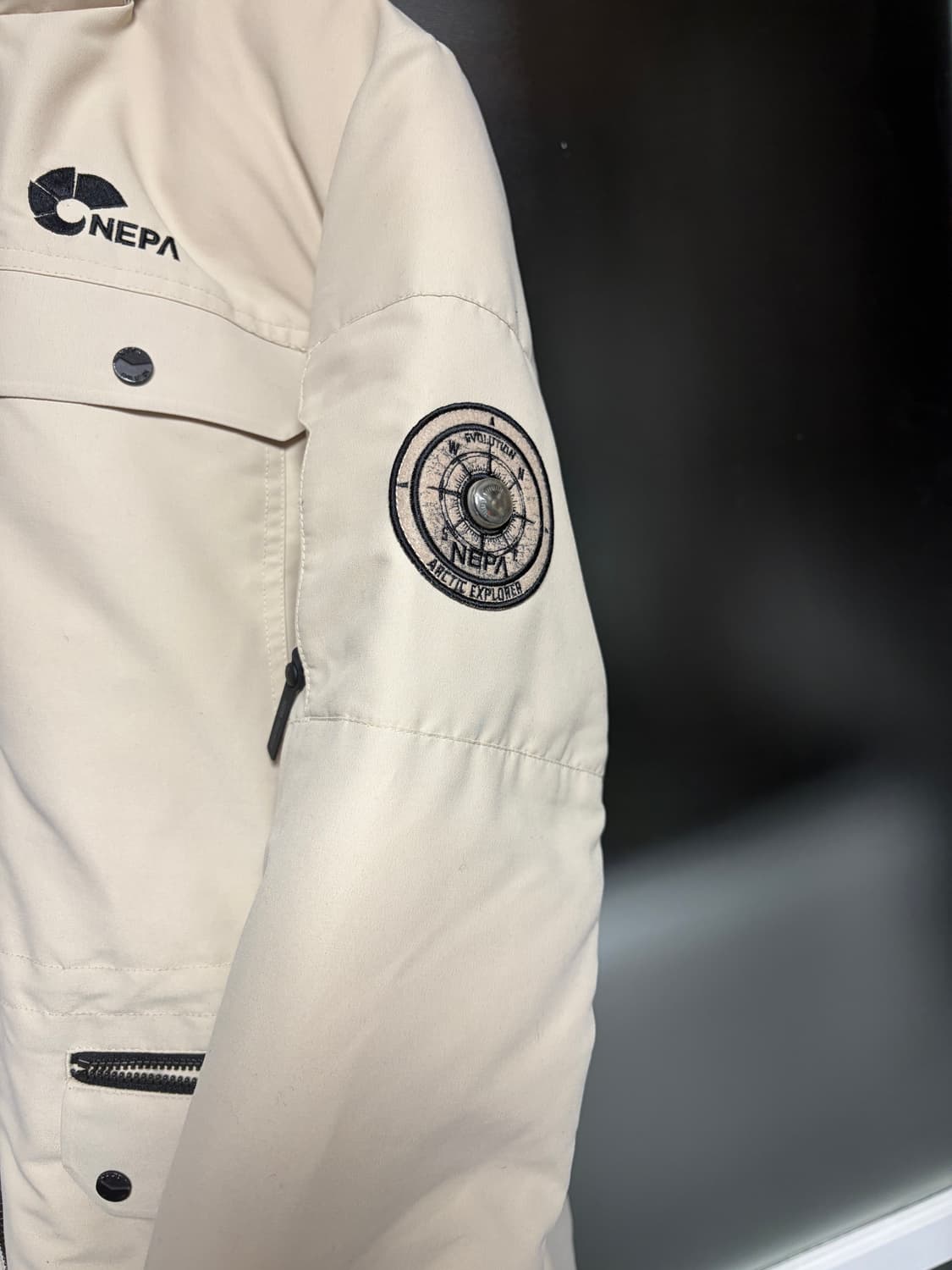 네파 구스다운 롱패딩 상품이미지5