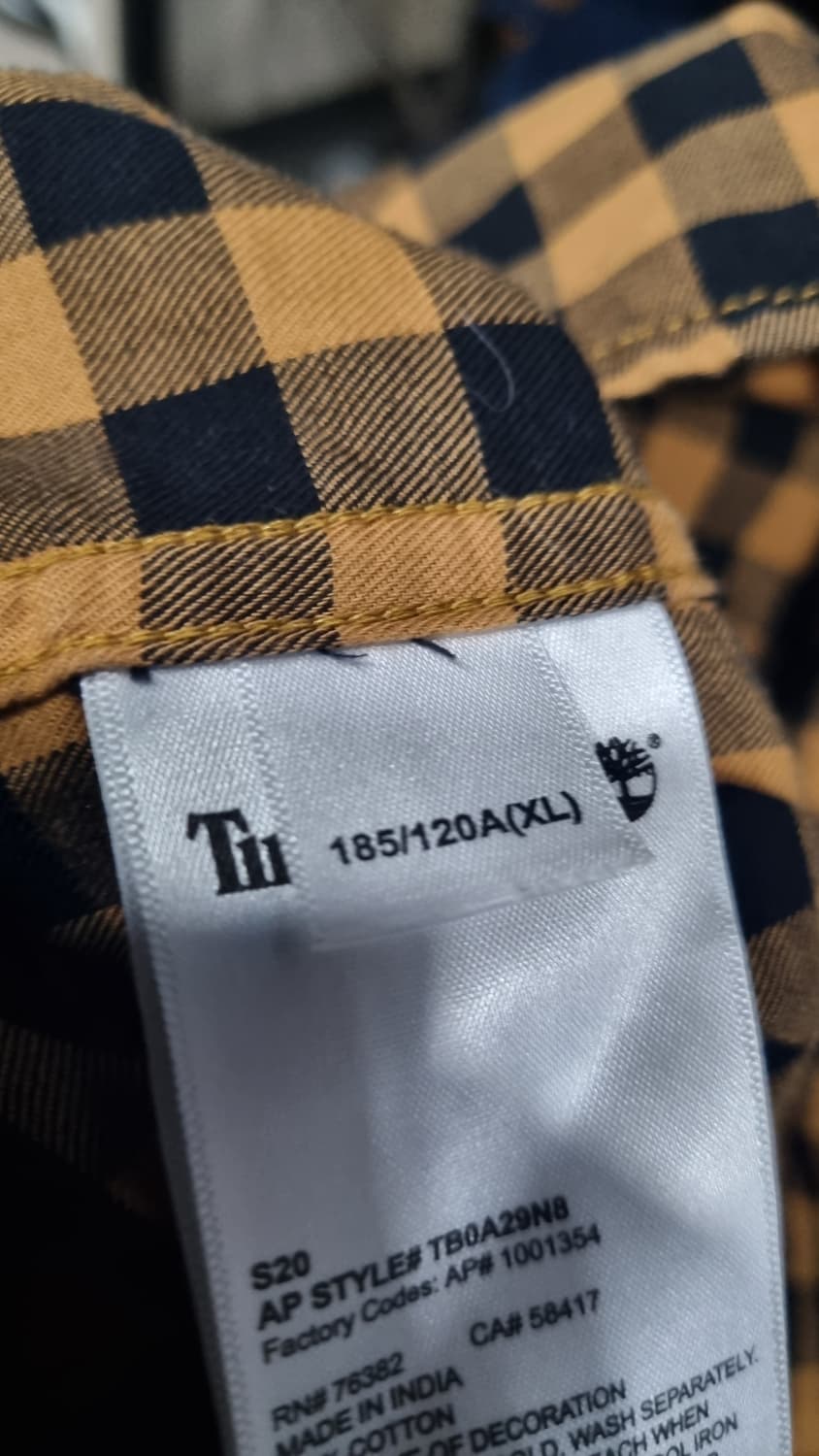 (팀 버 랜 드) 105~110 (xL)  남성셔츠 2번착용 상품이미지5