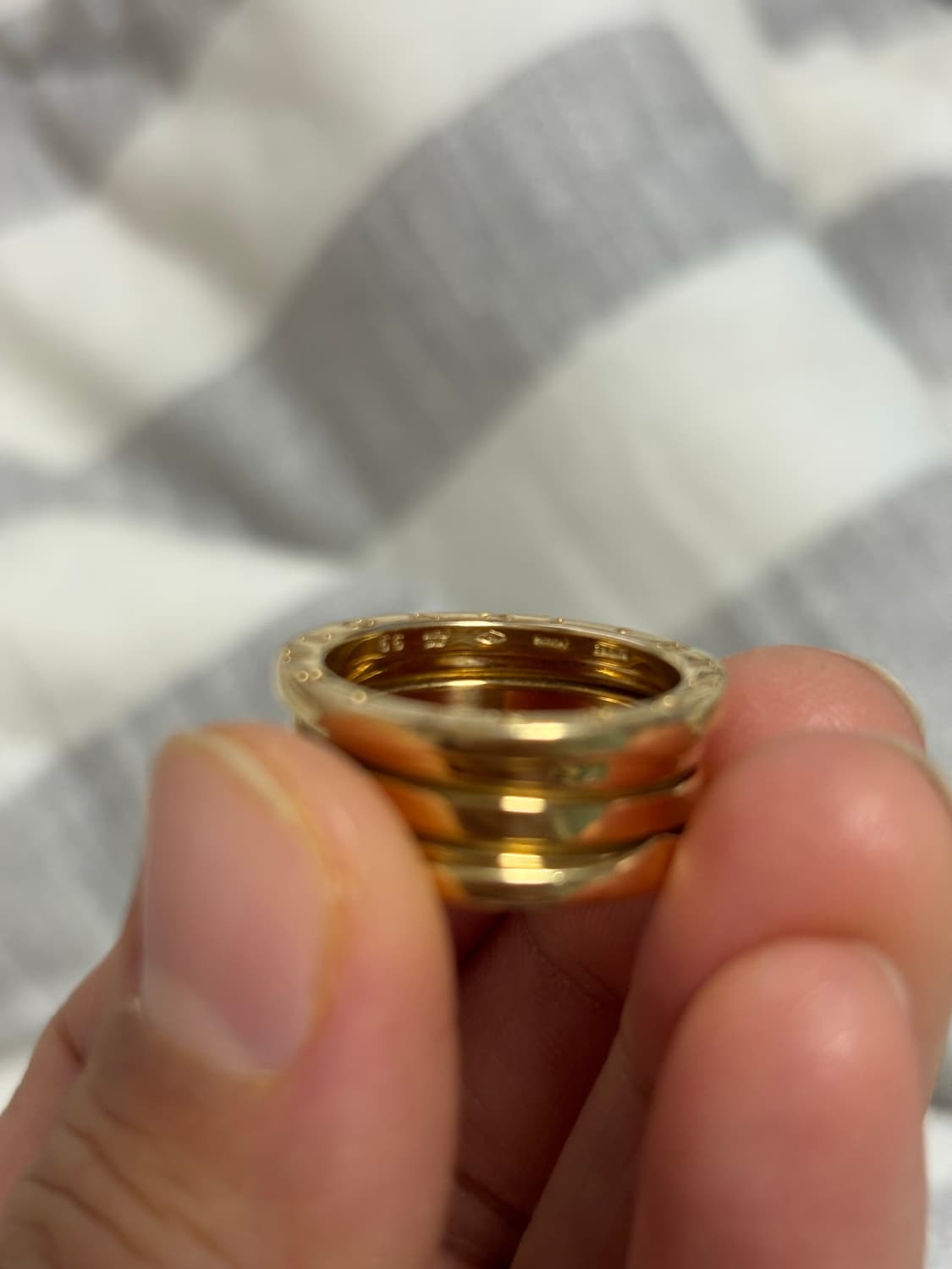 (56호)불가리 비제로원 3밴드 링 상품이미지5