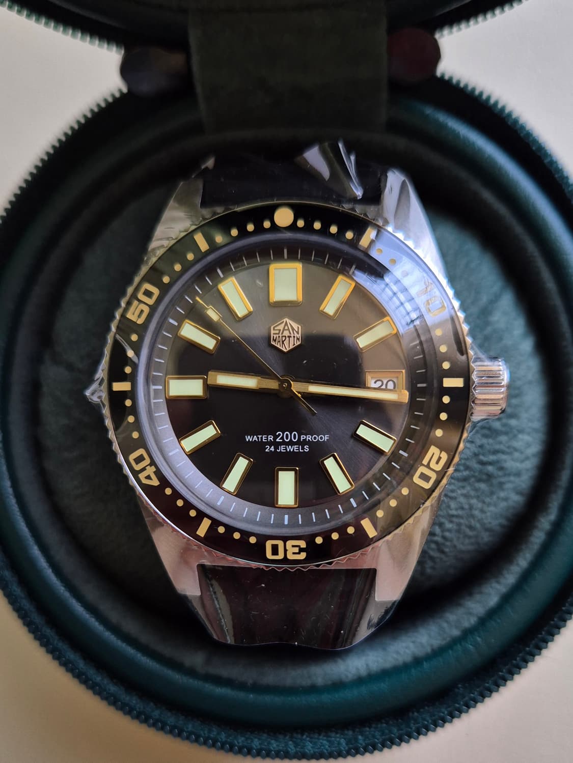 [SAN MARTIN] 산마틴 오토매틱 다이버 62 MAS (새상품) 상품이미지1