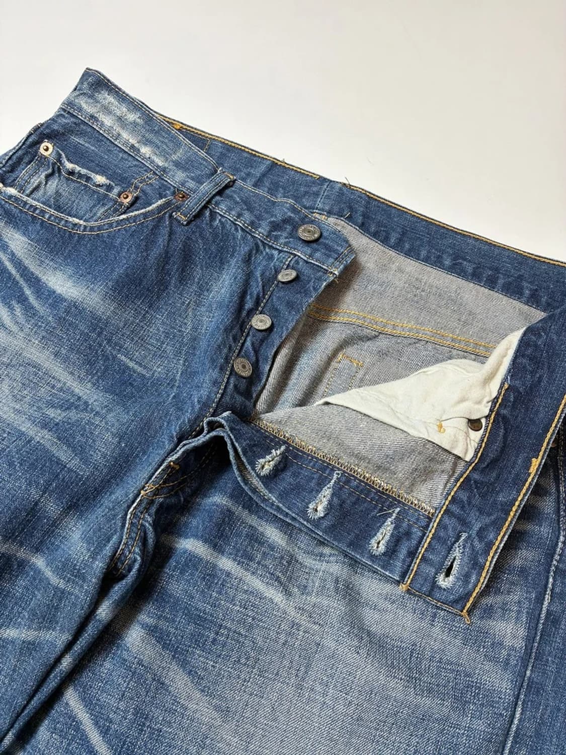 리바이스 501 에이징 스트레이트 데님 팬츠 PN8498 상품이미지3