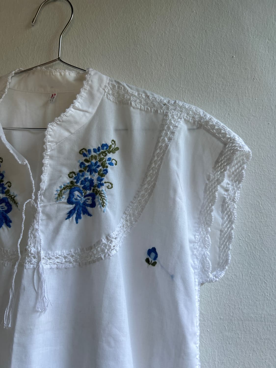 여름 자수 블라우스  상품이미지2