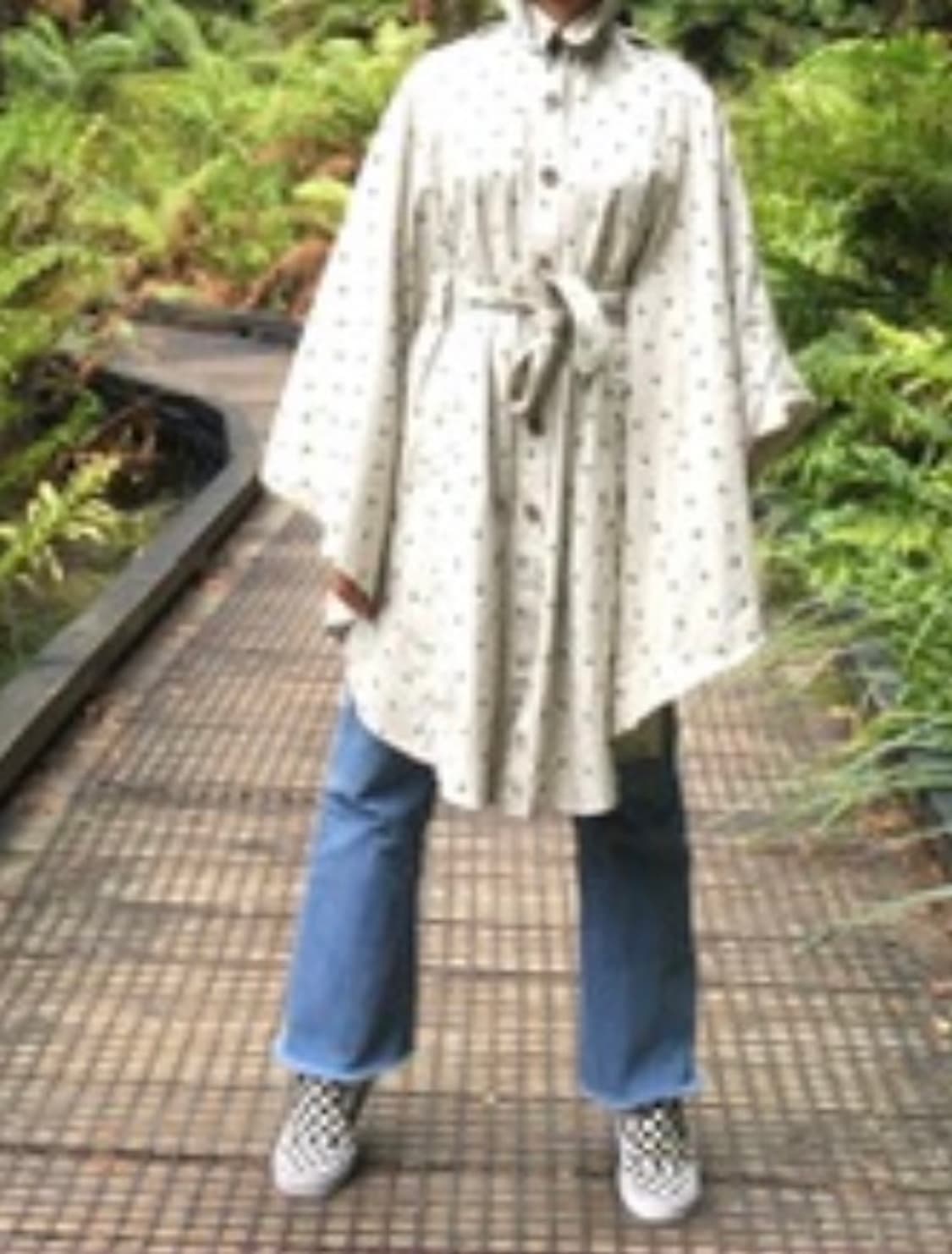 판초 스타일 코튼 아우터 상품이미지4