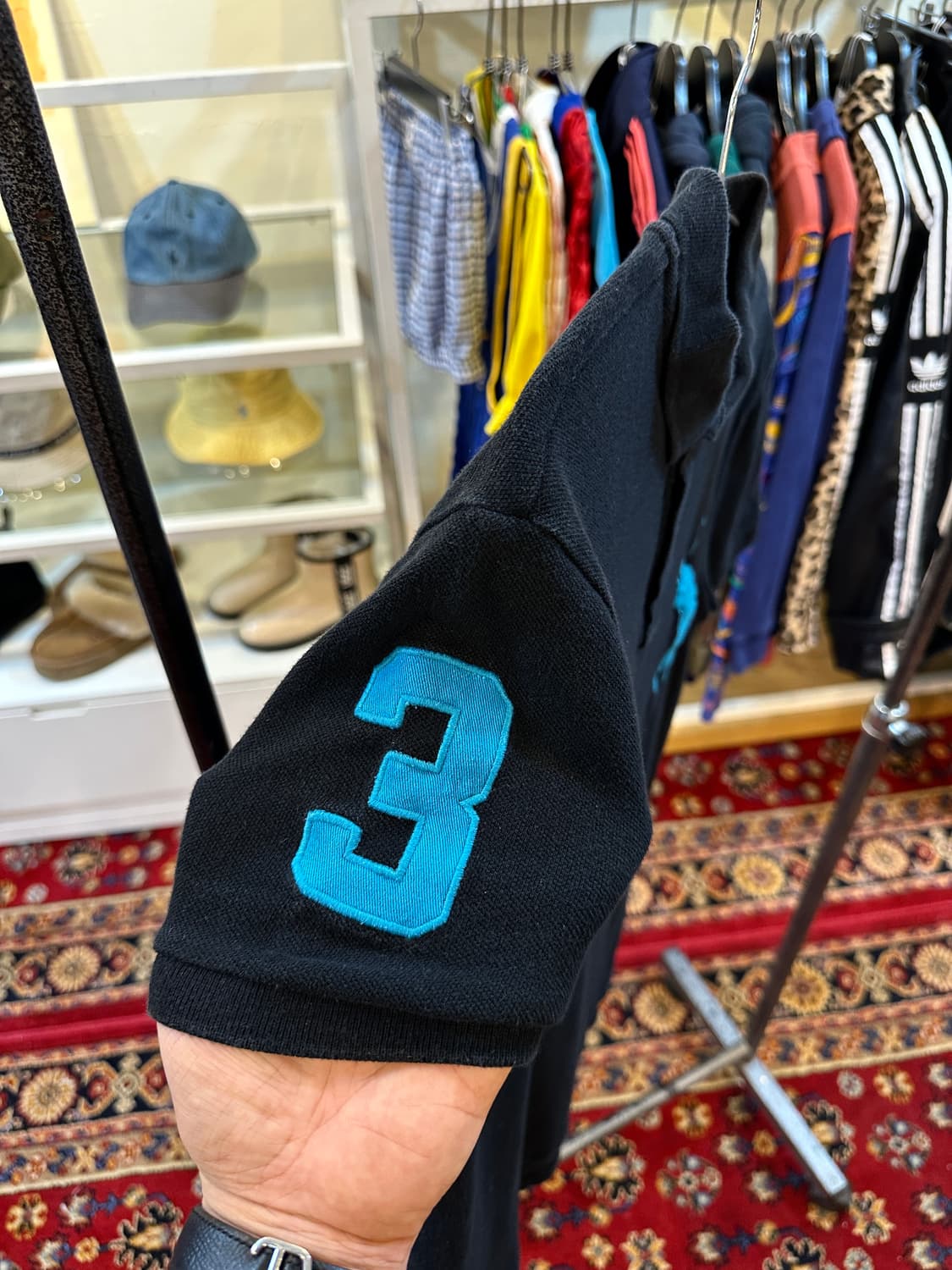 폴로 랄프로렌 우먼스 빅포니 로고 반팔 카라티 상품이미지4