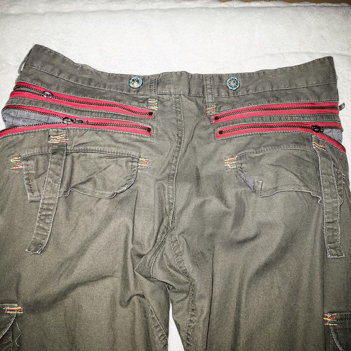 '00s BreathMINT Multi-Zip Cargo Pants 상품이미지4