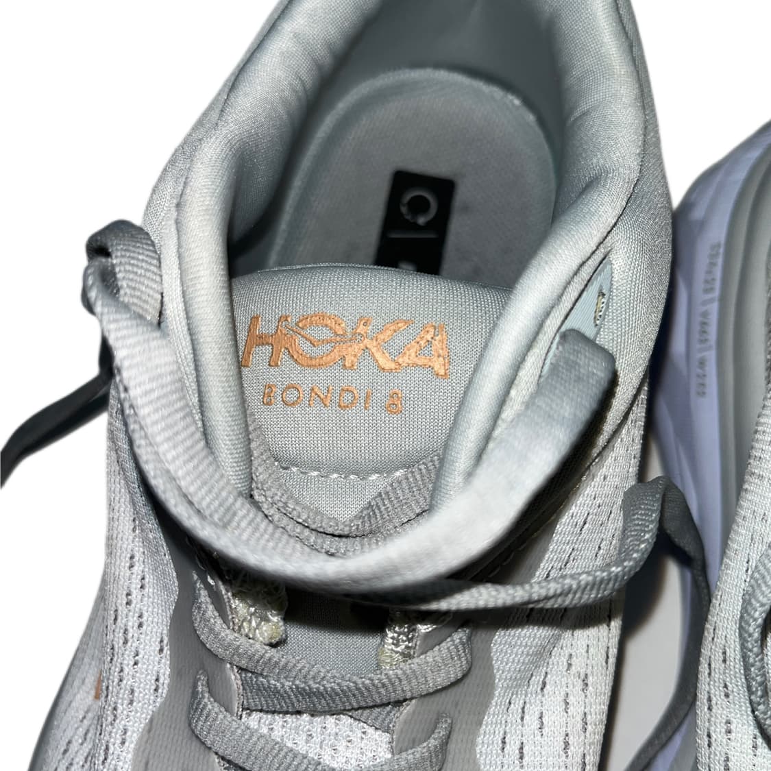 호카 본디8 와이드 화이트 런닝화 245 상품이미지5