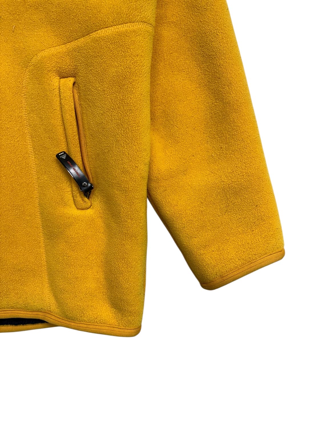 아디다스 플리스 후드집업 옐로우 상품이미지3