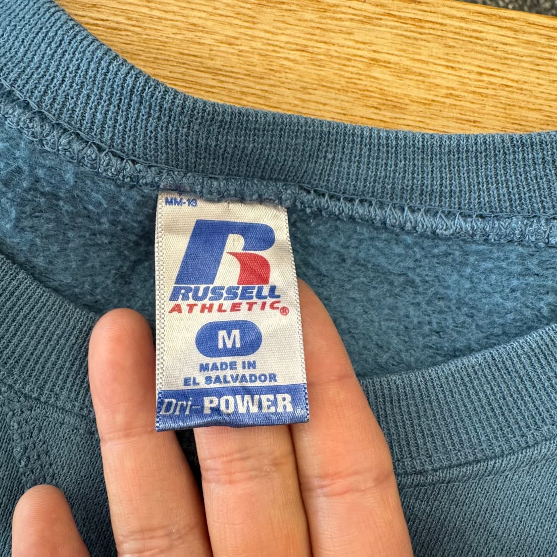 90s 러셀 빈티지 스웻셔츠 맨투맨 (M)   상품이미지4