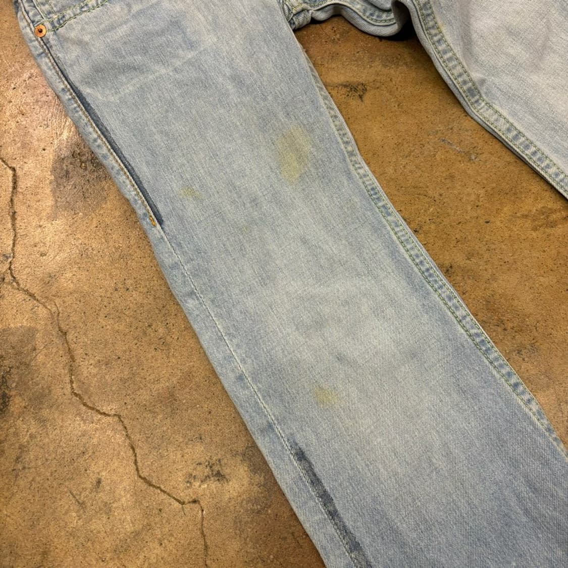 [정품] 리바이스 청바지 연청 상품이미지5