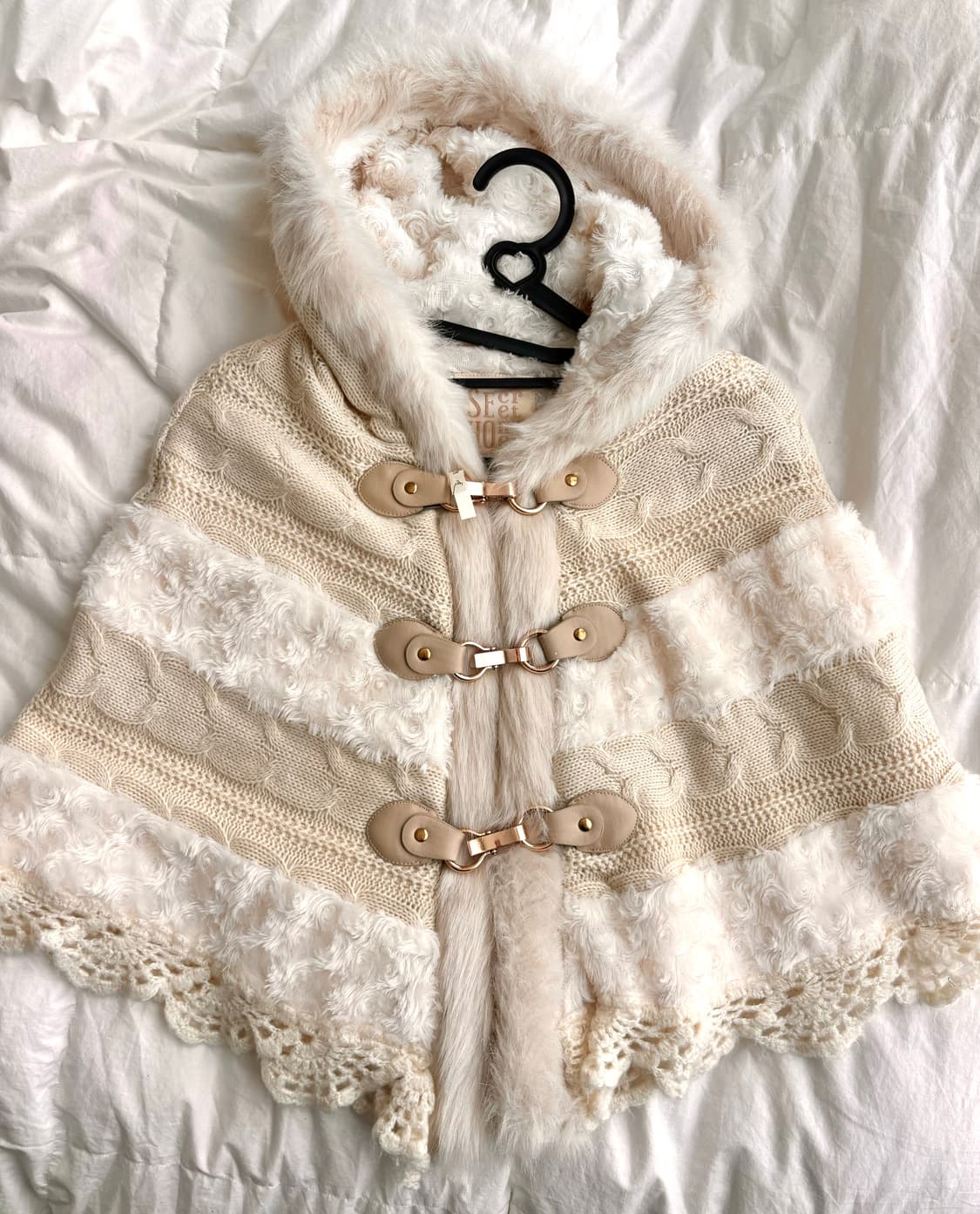 빈티지 시크릿허니 케이프 니트 러블리 갸루 상품이미지1