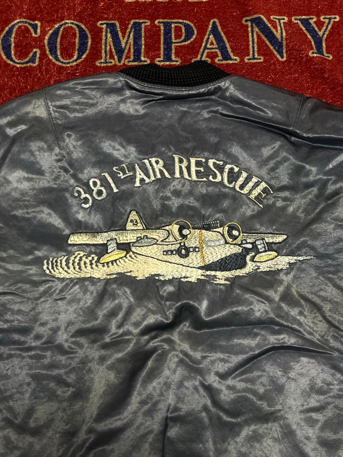 더블알엘 (RRL) 임브로이더 새틴 플라이트 자켓 상품이미지2