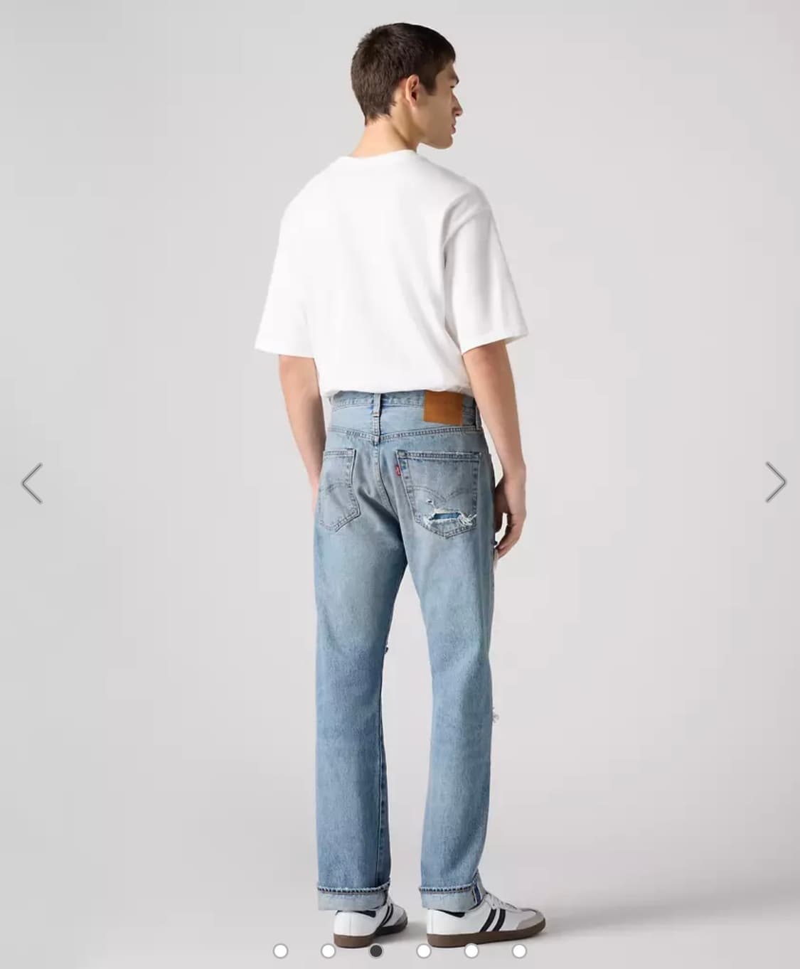 리바이스 501 셀비지 터콰이즈 32x32 상품이미지3