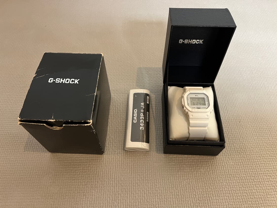 지샥 G-SHOCK 마가렛호웰 MHL 시계(화이트) 상품이미지1