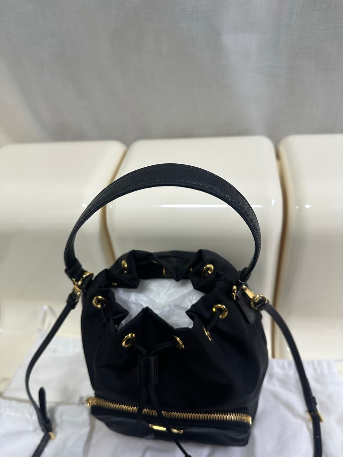 [A+ 정품] 프라다 듀엣 버킷백 풀구성 상품이미지5