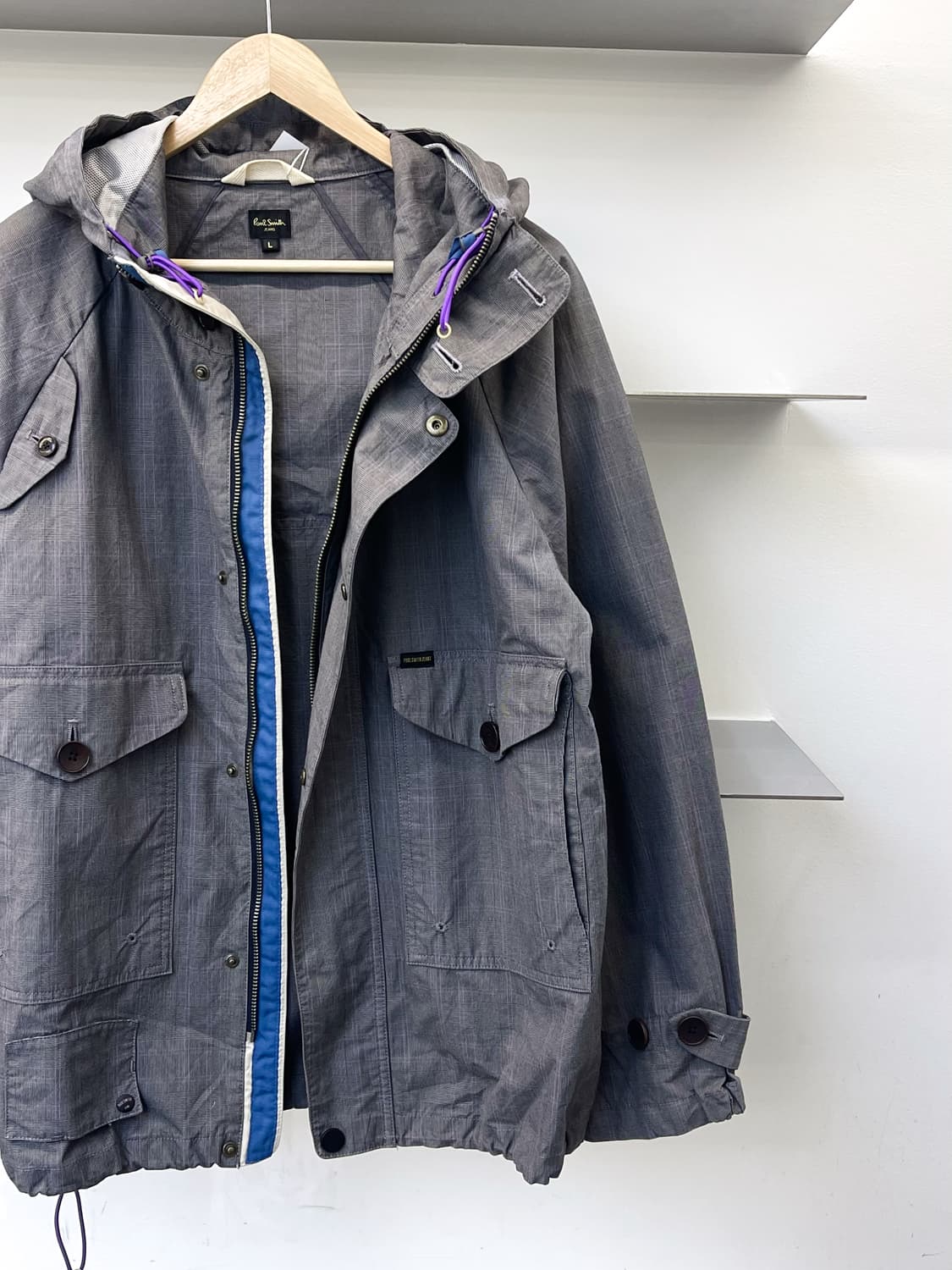 폴스미스 진스 글렌 체카 마운틴 후드 파카 상품이미지3