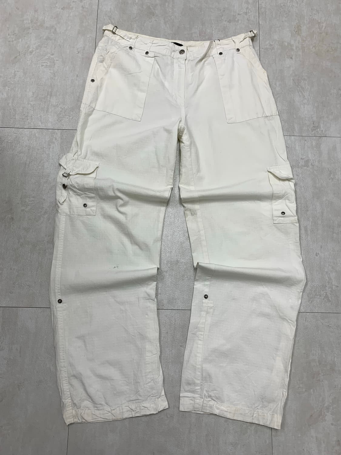 Newyork company 화이트 카고 팬츠 #447 상품이미지1