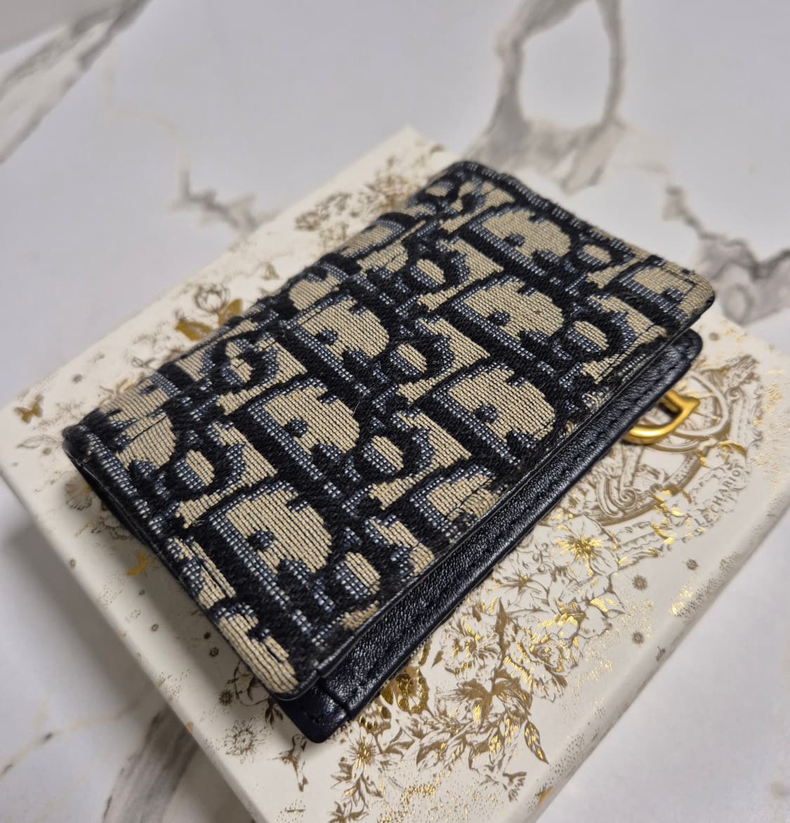 (정품) 디올 오블리크 새들 카드지갑 상품이미지7