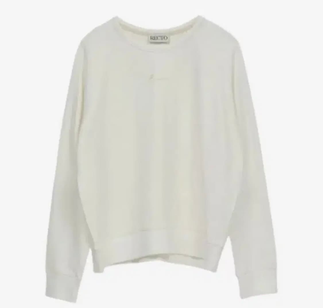 [L]렉토 핸드 자수 오버핏 롱슬리브 상품이미지1