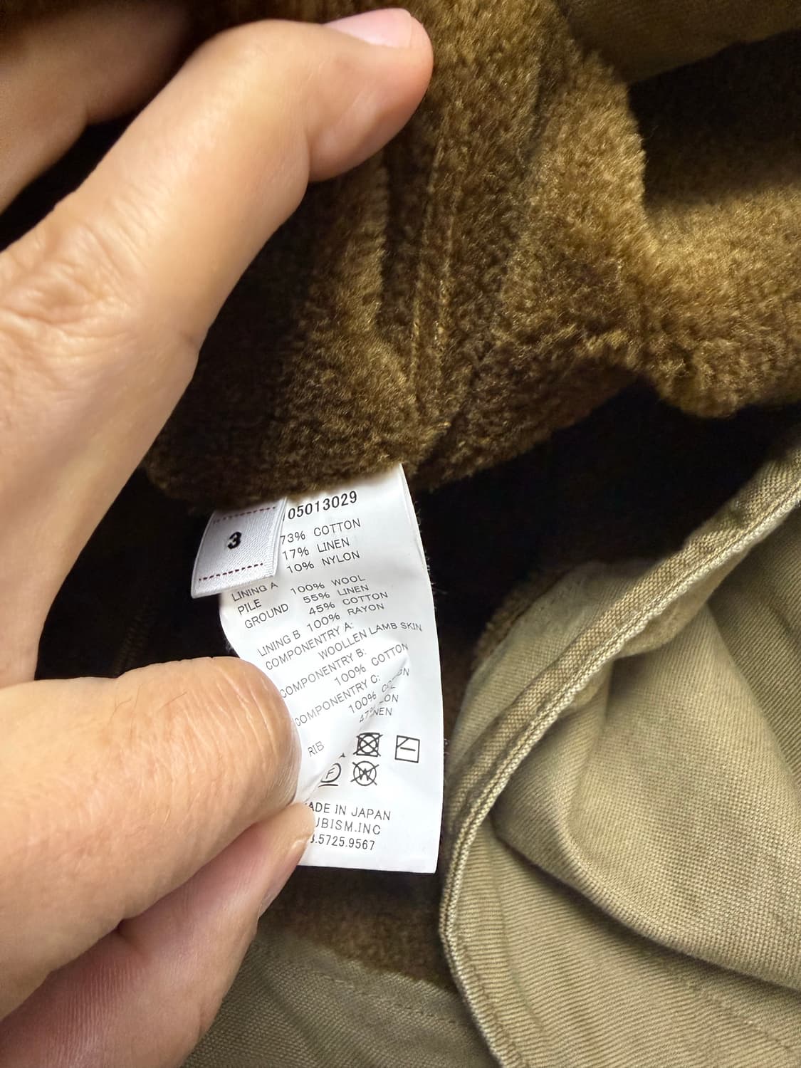 [3]비즈빔25SS Deckhand JKT 덱핸드 자켓 카키 상품이미지7