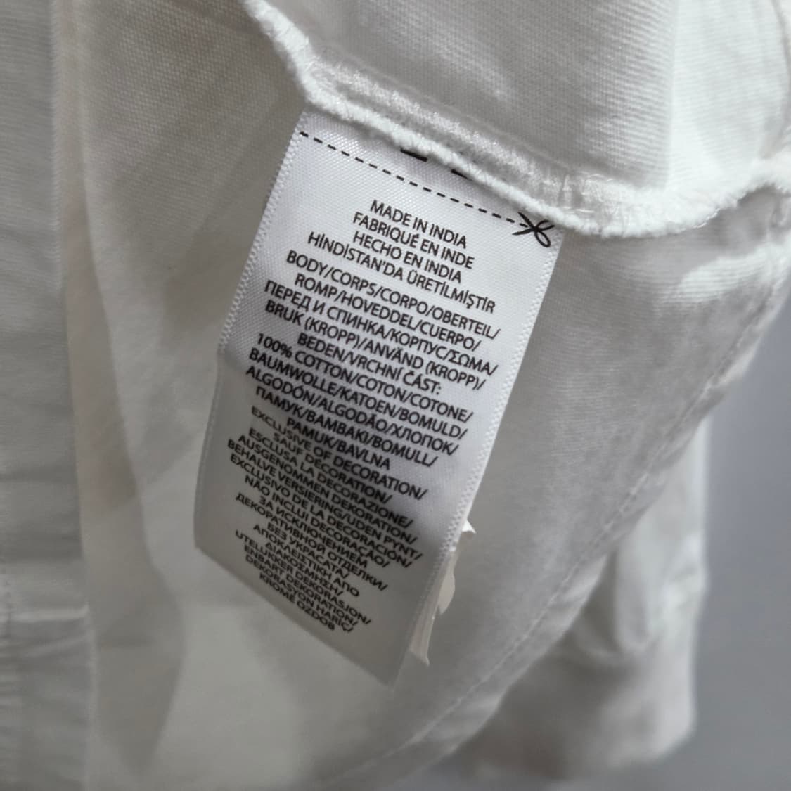 폴로랄프로렌 키즈 롱슬리브 화이트 M/10/12 상품이미지4