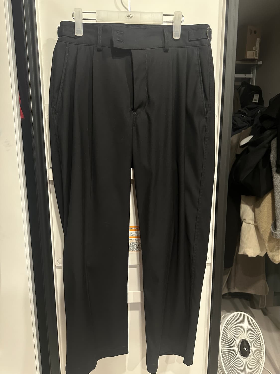 어나더오피스 산티아고 슬렉스3사이즈 블랙,다크네이비 상품이미지4