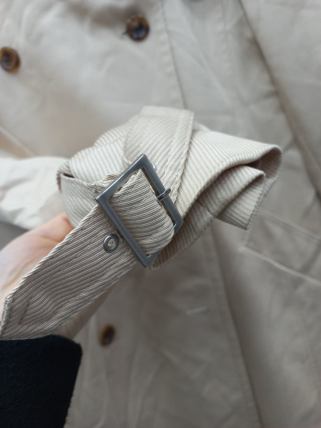 미샤 트렌치 코트 85-94-160 베이지 상품이미지2