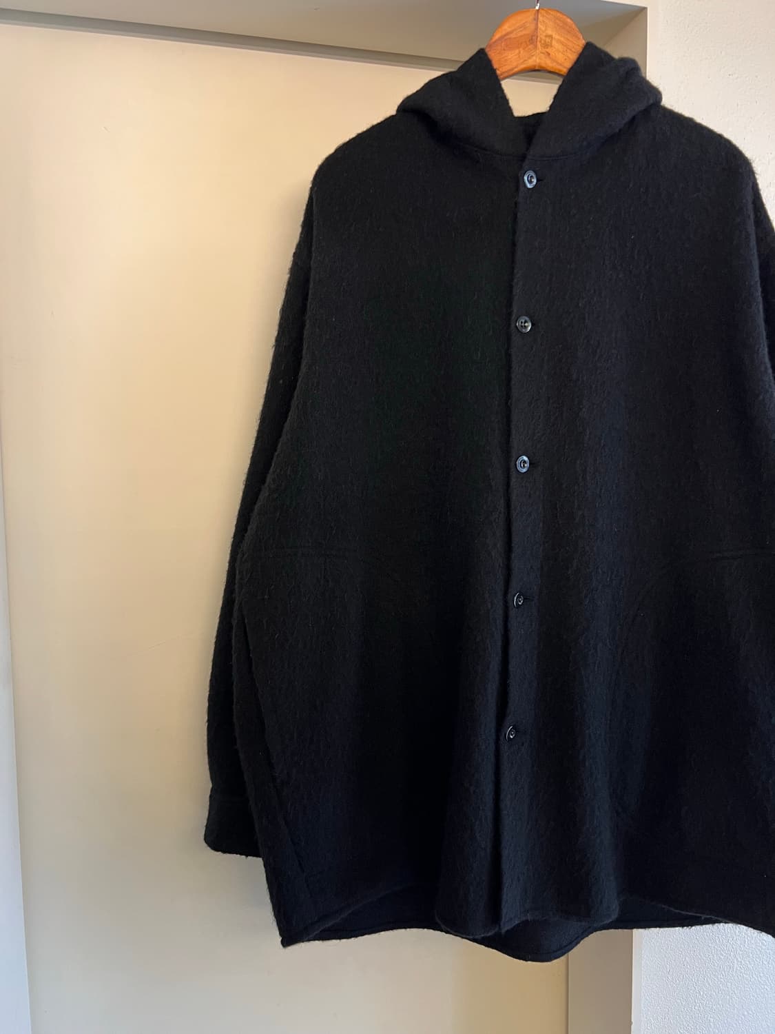 LAD MUSICIAN MOHAIR HOODED 라드뮤지션 모헤어셔츠자켓 상품이미지5