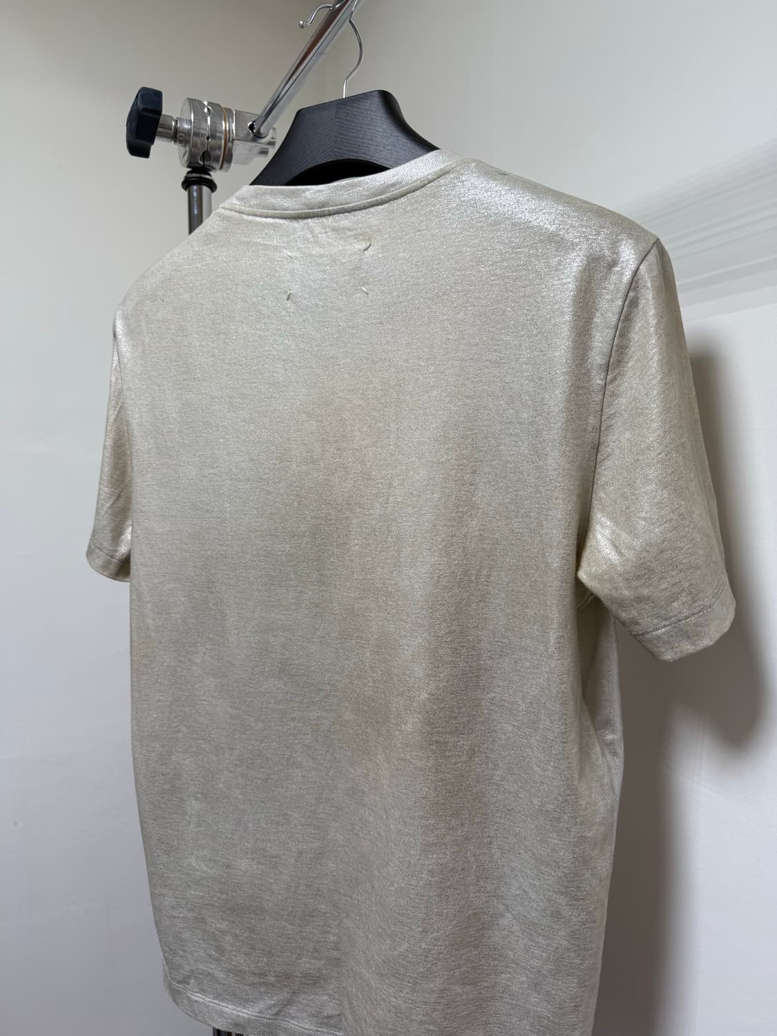 마르지엘라 메탈릭 글리터 인물 프린트 티셔츠 상품이미지6