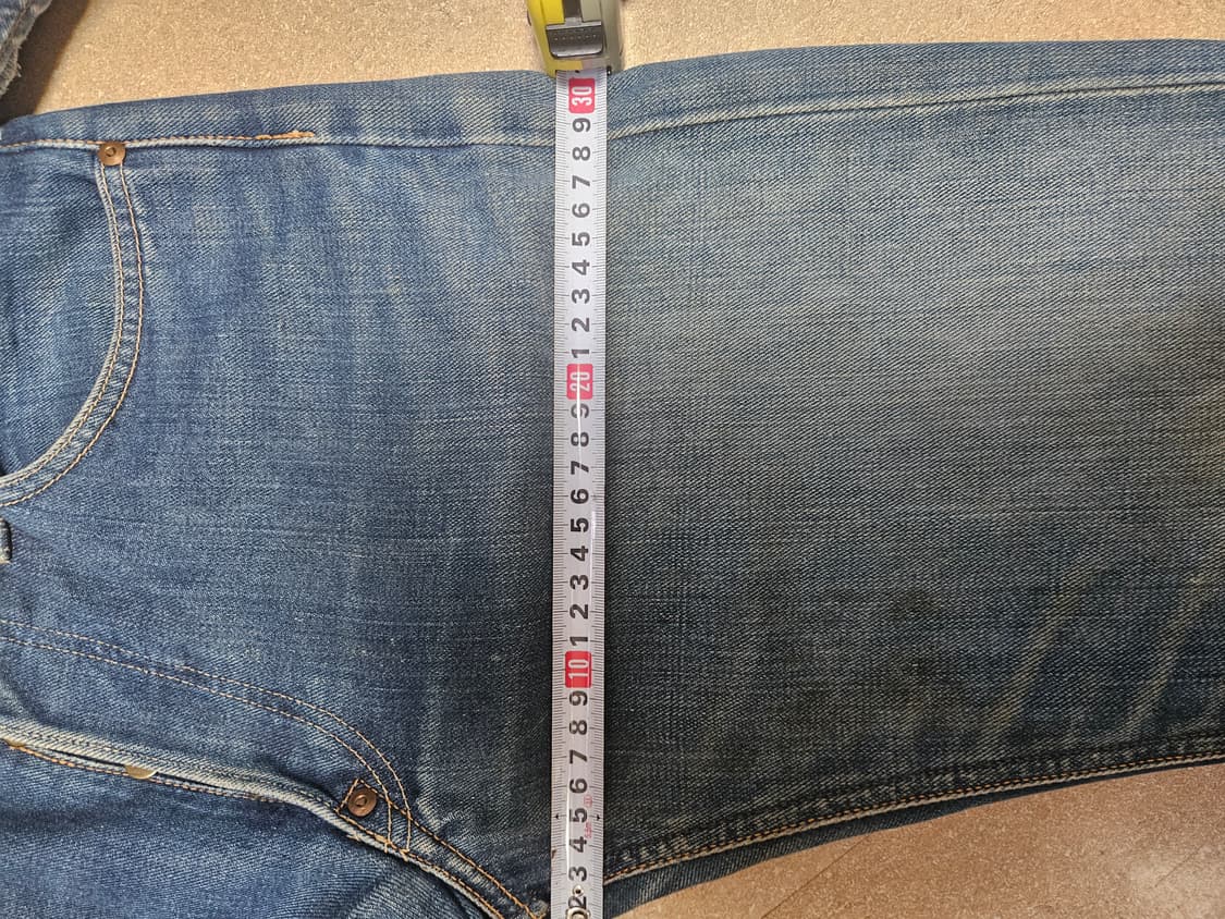 리 Lee 101b 31 x34 union made 하프셀비지 상품이미지7