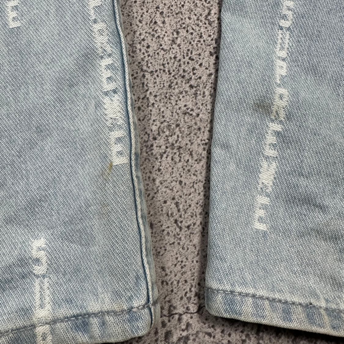 ✨ (바배) 슈프림 올로고 자가드 데님 팬츠 상품이미지9