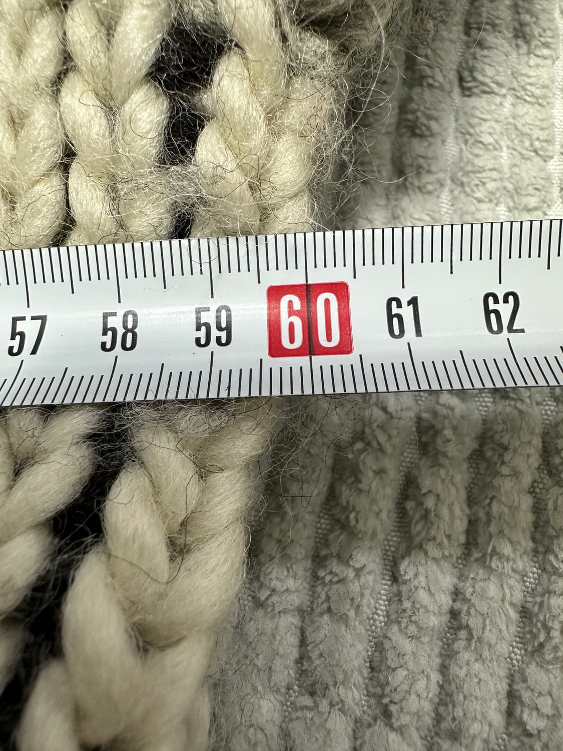 핸드메이드 VTG 숄 코위찬 니트 상품이미지4