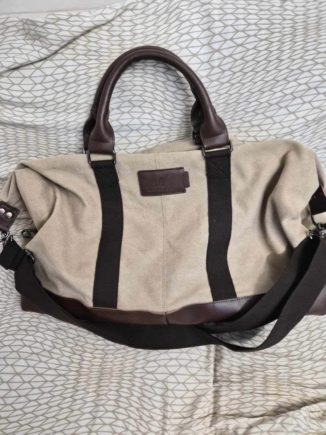 OS) 헨리코튼 캔버스 보스턴백 팝니다 상품이미지2