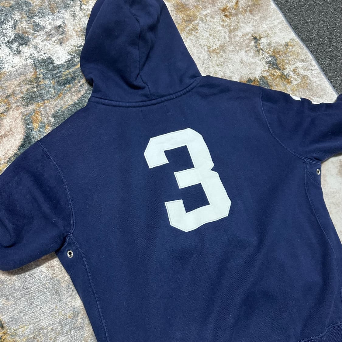 폴로 90s 더블 빅포니 3 네이비 후드티 상품이미지7