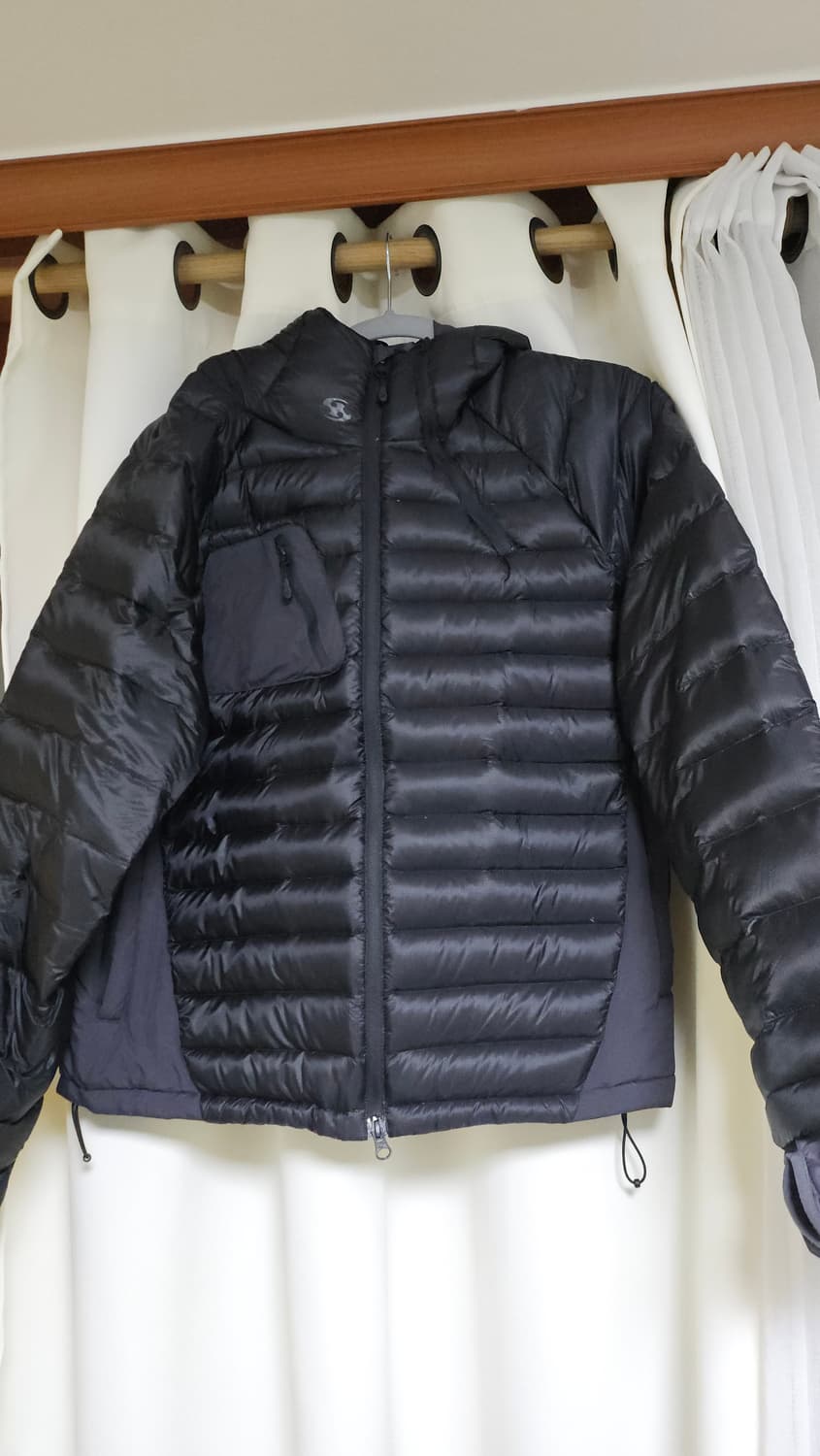 산산기어 패딩 푸퍼 자켓 블랙 - 3사이즈 상품이미지2