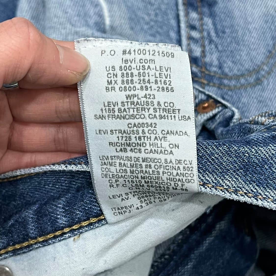 리바이스 550 데님팬츠 s08407 상품이미지9