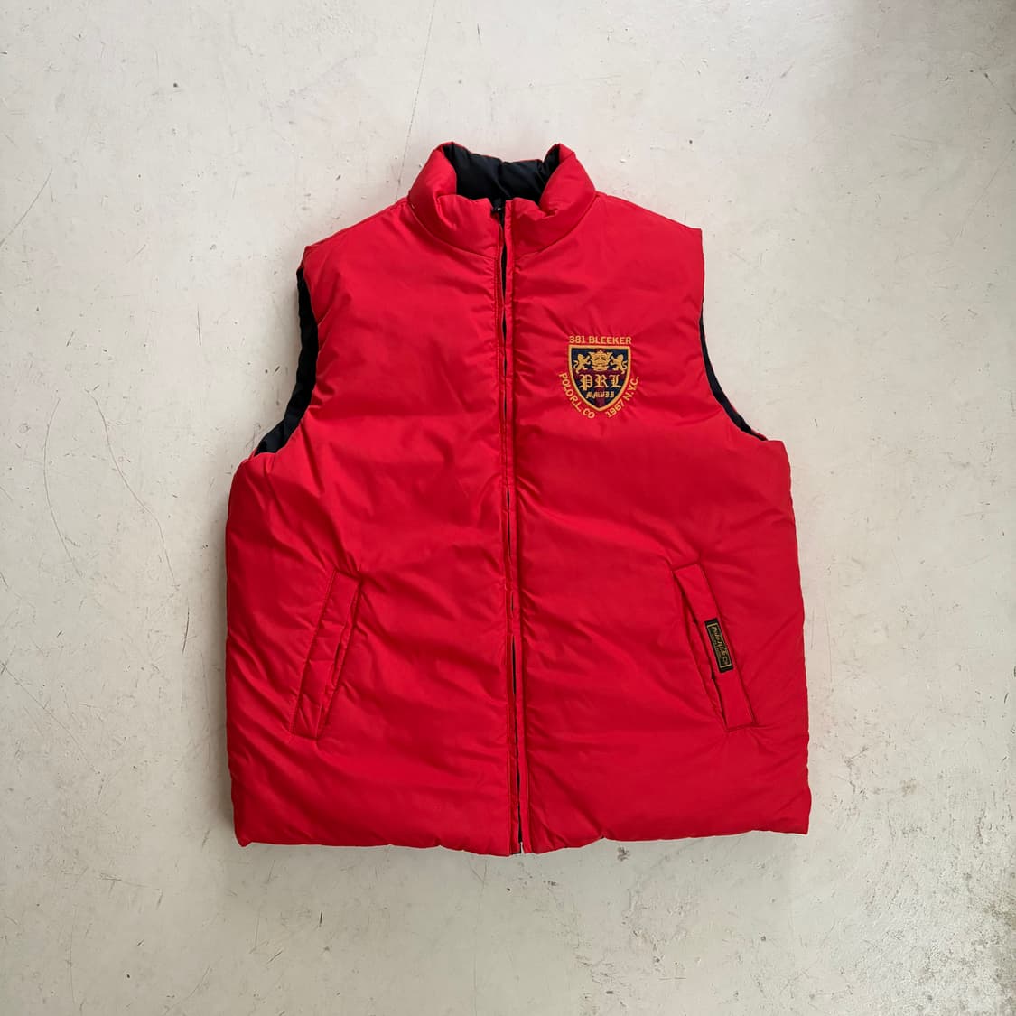 폴로 랄프로렌 빈티지 리버시블 조끼패딩 XL 상품이미지5