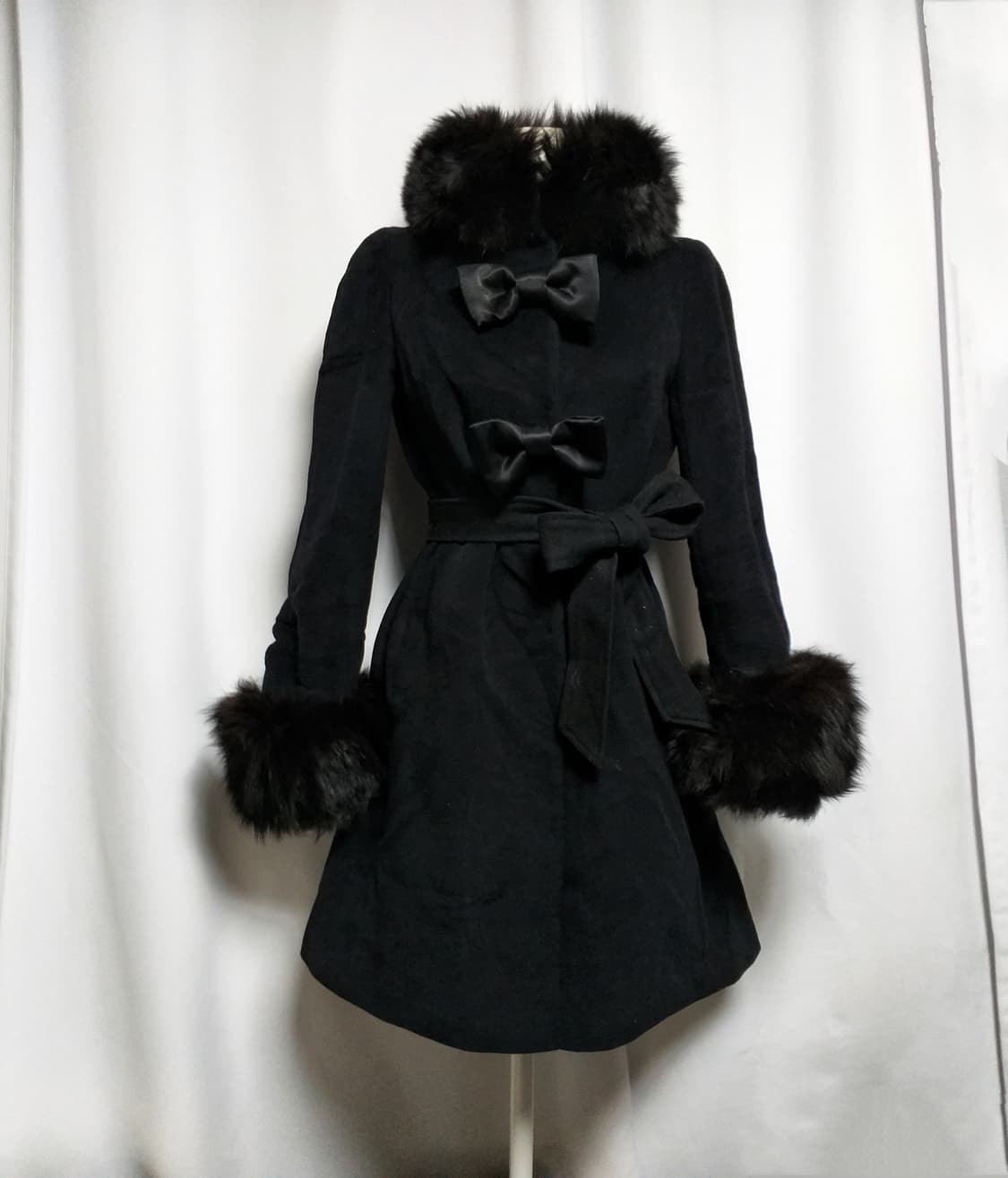 빈티지 양산형지뢰계 코트 달천대장 히메로맨틱갸루 핀터깔 로리타y2k 펑크 상품이미지1