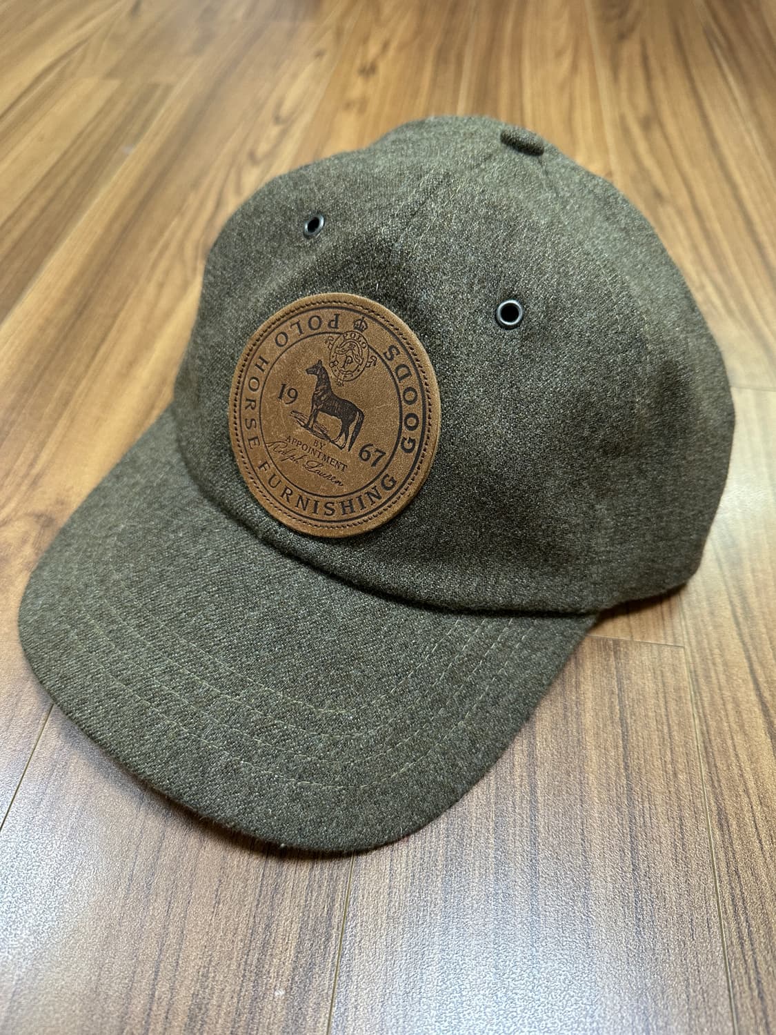 폴로 랄프로렌 Horse Furnishing 울 볼캡 상품이미지2