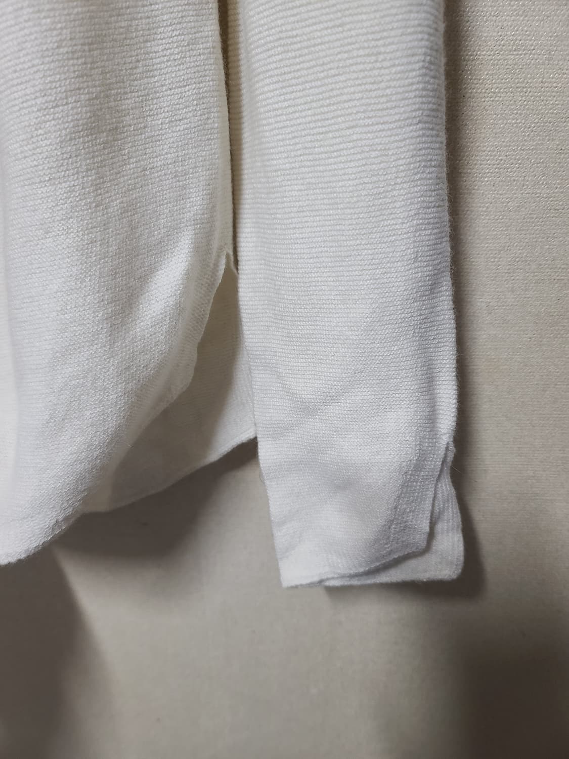 시스템 아이보리 니트 상품이미지3