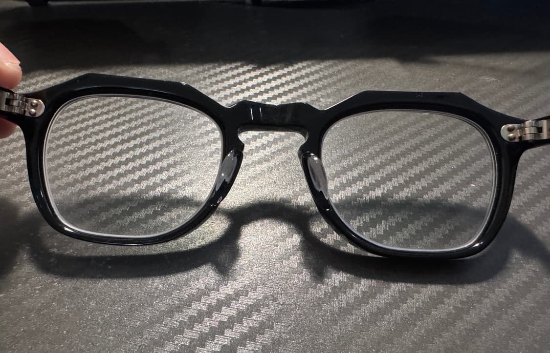 유스 x 블링크 타입1 블랙 안경 상품이미지3